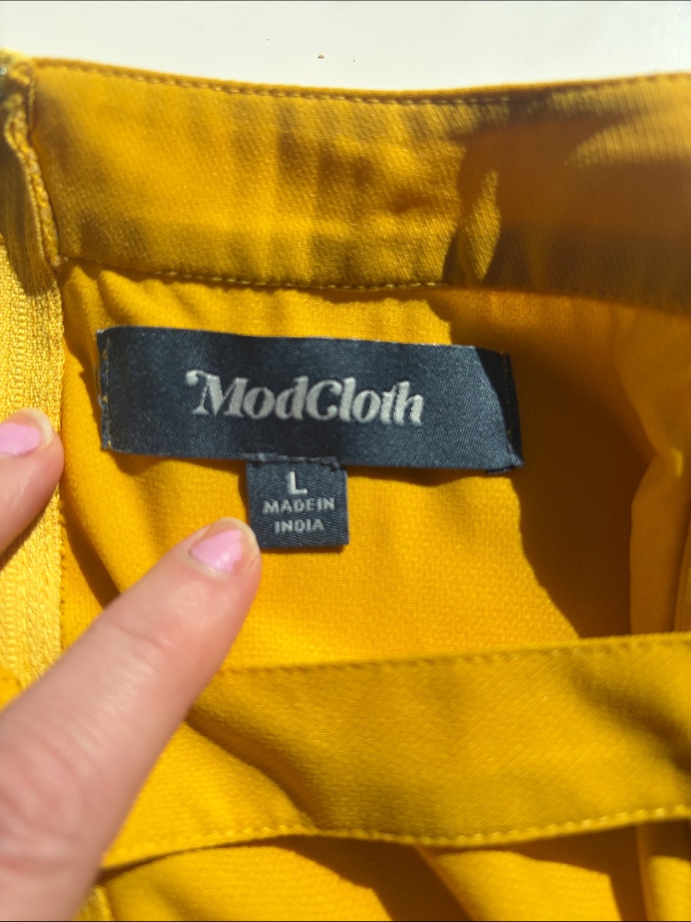Modcloth “About Your Outfit” Mustard Yellow Gold Midi Retro Style Dress! EUC! - Picture 9 of 16